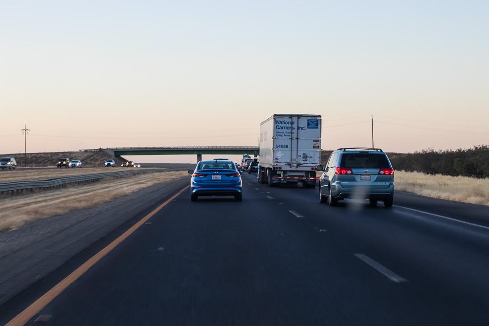 Modesto, CA – Woman seriously injured after losing control of a semi east of Waterford