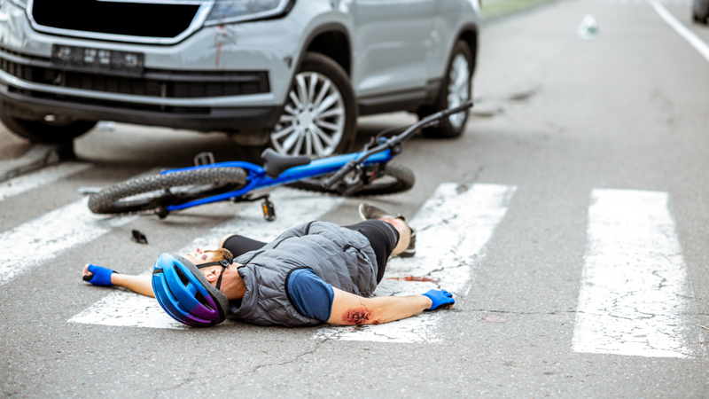 Fresno, CA – CHP: A head-on collision involving a car killed a bicyclist.