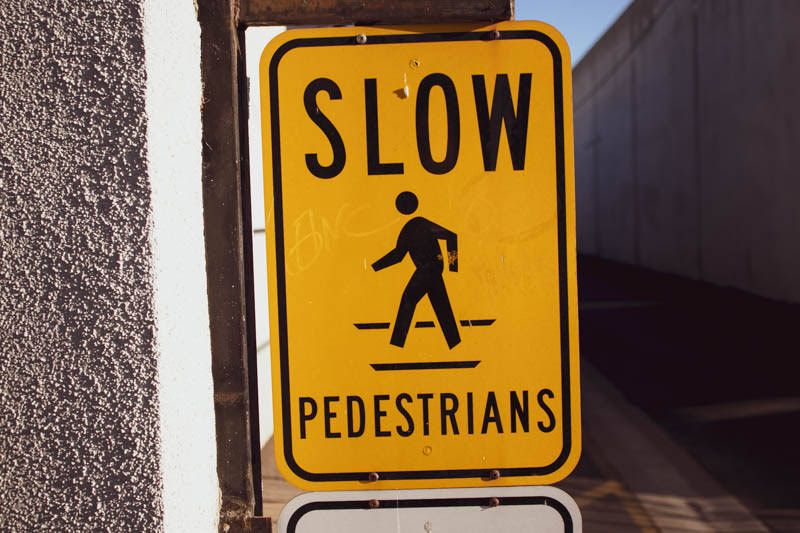 Fresno, CA – Police say a pedestrian was injured after being hit by a vehicle